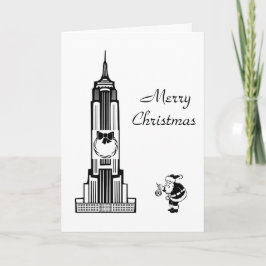 Tarjeta de Navidades de la ciudad de Nueva York al