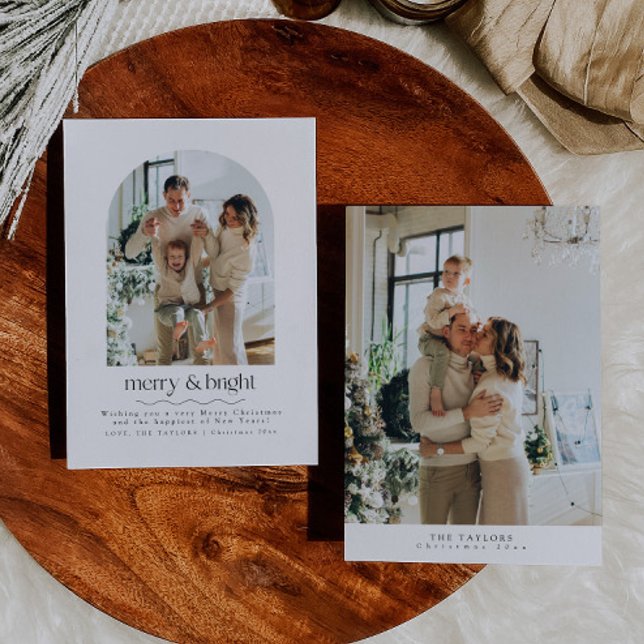 Tarjeta de Navidades de la familia de fotografía a (Subido por el creador)