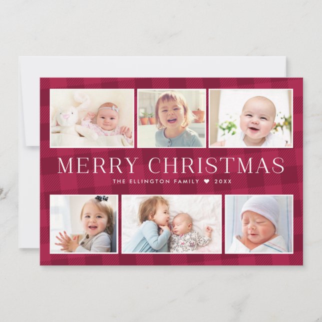 Tarjeta de Navidades de la Galería fotográfica de  (Anverso)