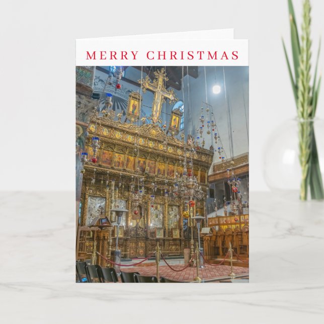Tarjeta de Navidades de la Iglesia Belén de la Nat (Anverso)