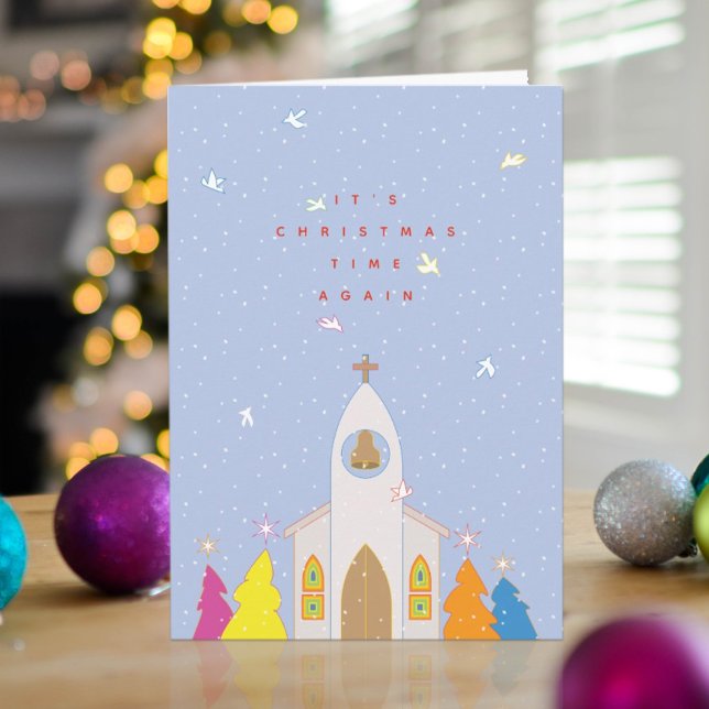 Tarjeta de Navidades de la Iglesia del Tiempo de l (Subido por el creador)