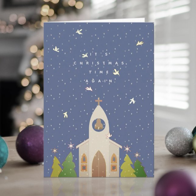 Tarjeta de Navidades de la Iglesia del Tiempo de l (Subido por el creador)