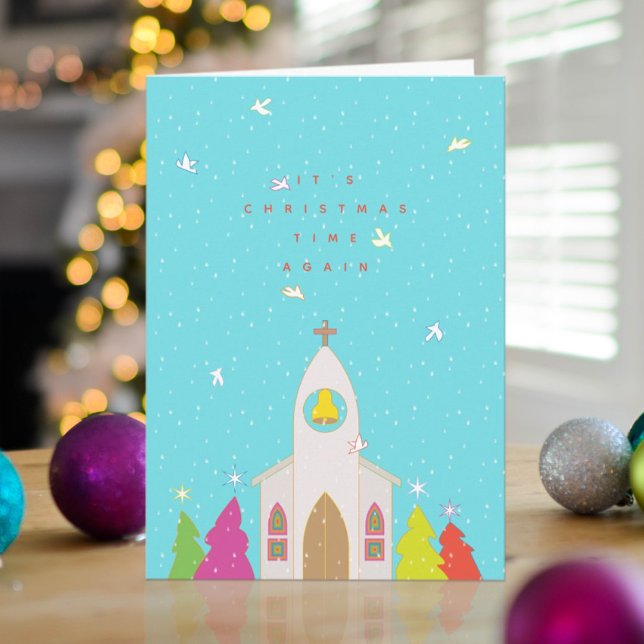 Tarjeta de Navidades de la Iglesia del Tiempo de l (Subido por el creador)
