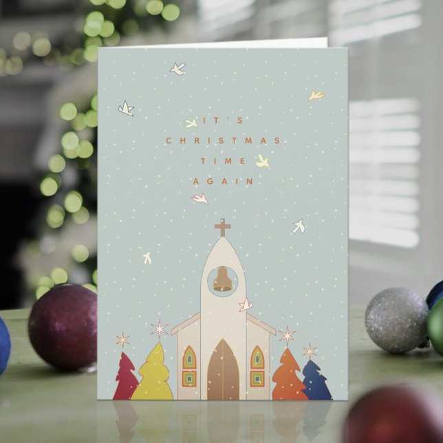 Tarjeta de Navidades de la Iglesia del Tiempo de l (Subido por el creador)
