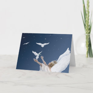Tarjeta de Navidades de la Paz en la Tierra