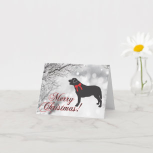 Tarjeta de Navidades de Labrador