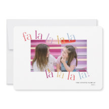 Tarjeta de Navidades de las ondas de Falalala colo