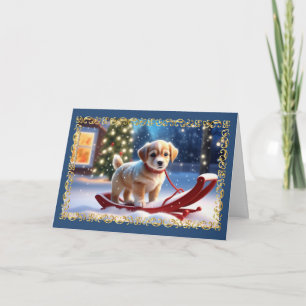 Tarjeta de Navidades de los deseos cálidos y de la
