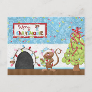 Tarjeta de Navidades de Merry Christmouse