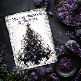 Tarjeta de Navidades de miedo