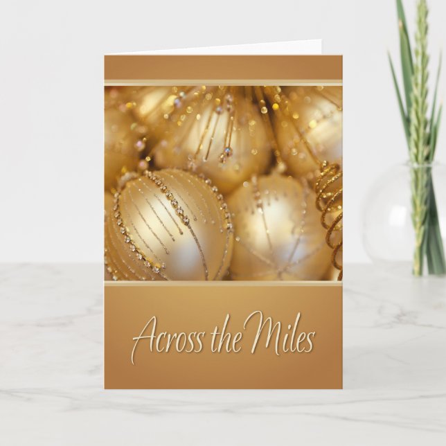 Tarjeta de Navidades de Millas (Anverso)