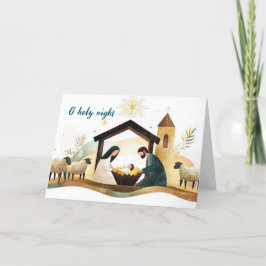 TARJETA DE NAVIDADES DE NATIVIDAD PARA CUALQUIERA