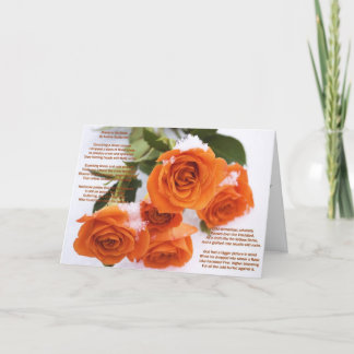 Tarjeta de Navidades de Nieve para rosas