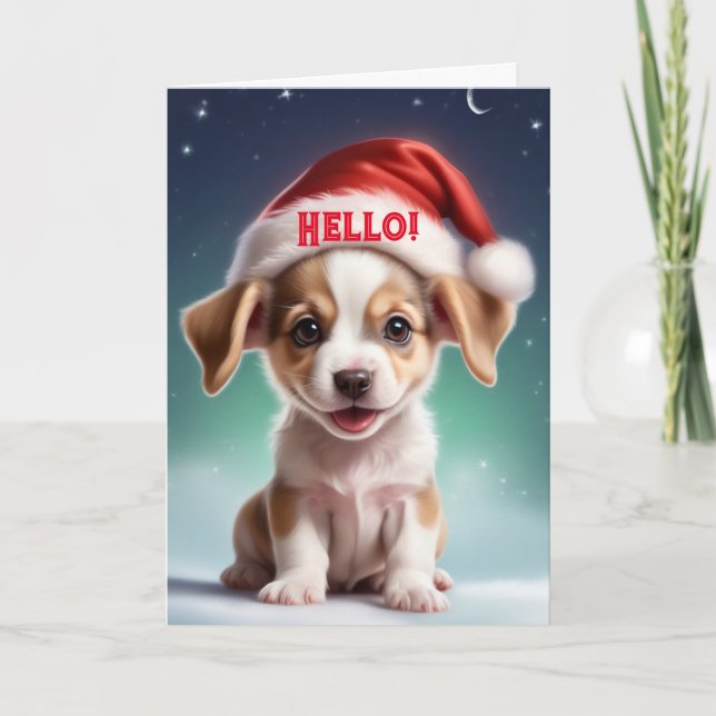 TARJETA DE NAVIDADES DE NIÑOS PERSONALIZADOS (Anverso)