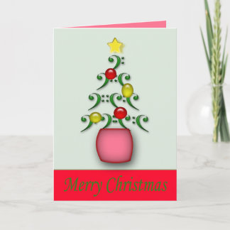 Tarjeta de Navidades de notas musicales - Personal