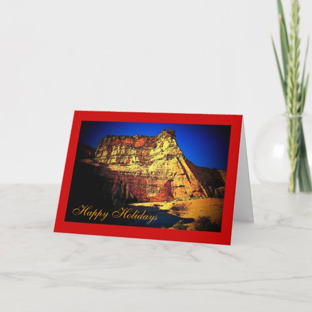Tarjeta de Navidades de Nuevo México (Anverso)