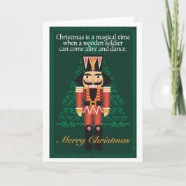 tarjeta de Navidades de nutcracker