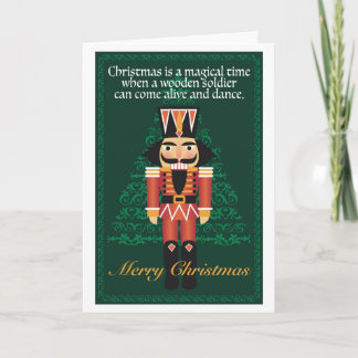 tarjeta de Navidades de nutcracker