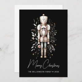 Tarjeta de Navidades de Nutcracker personalizada O