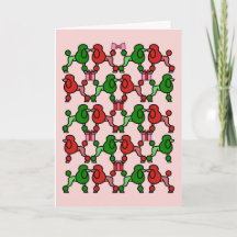 Tarjeta de Navidades de Oodles (golosinas de algod