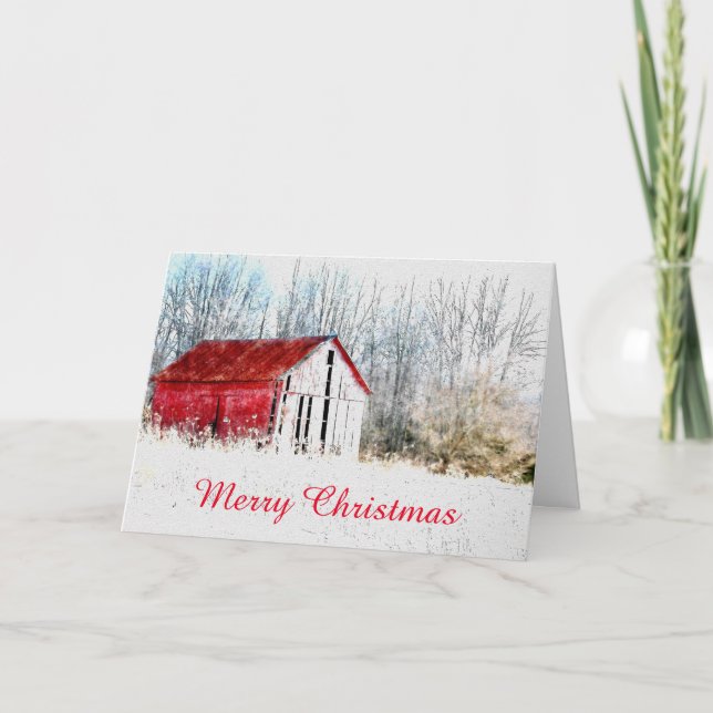 Tarjeta de Navidades de países del Barrio Rojo (Anverso)