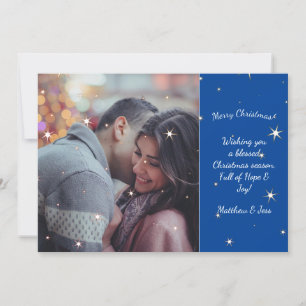 Tarjeta de Navidades de parejas personalizadas