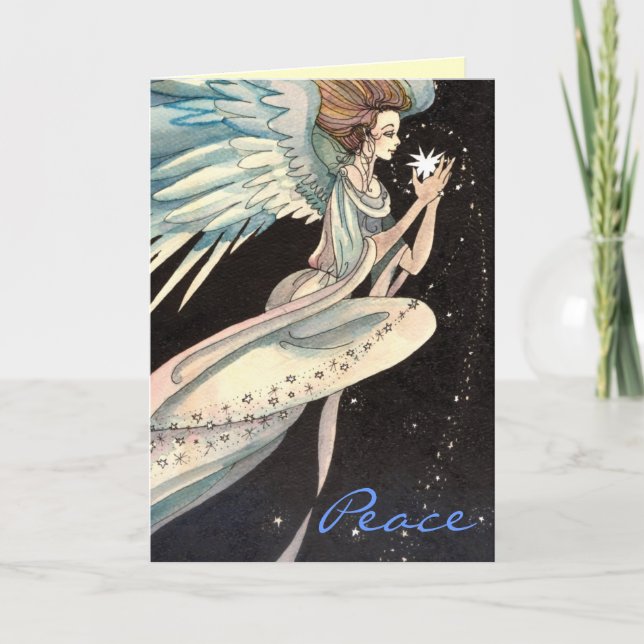 Tarjeta de Navidades de Peace Angel (Anverso)