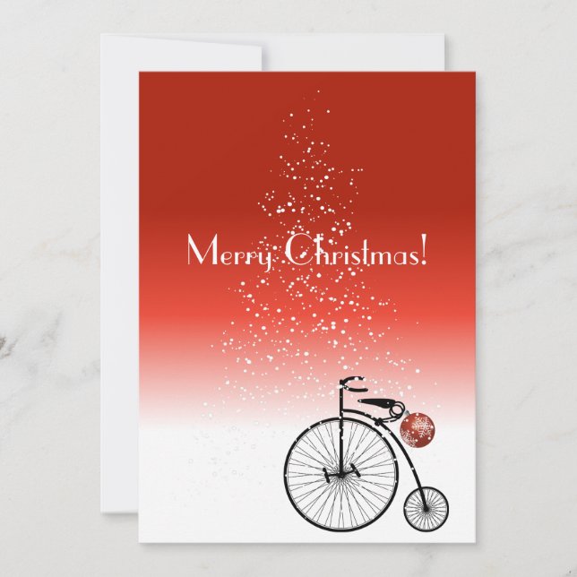 Tarjeta de Navidades de pediatría de céntimos de é (Anverso)