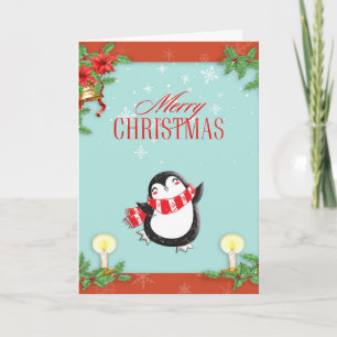 Tarjeta de Navidades de PENGUIN