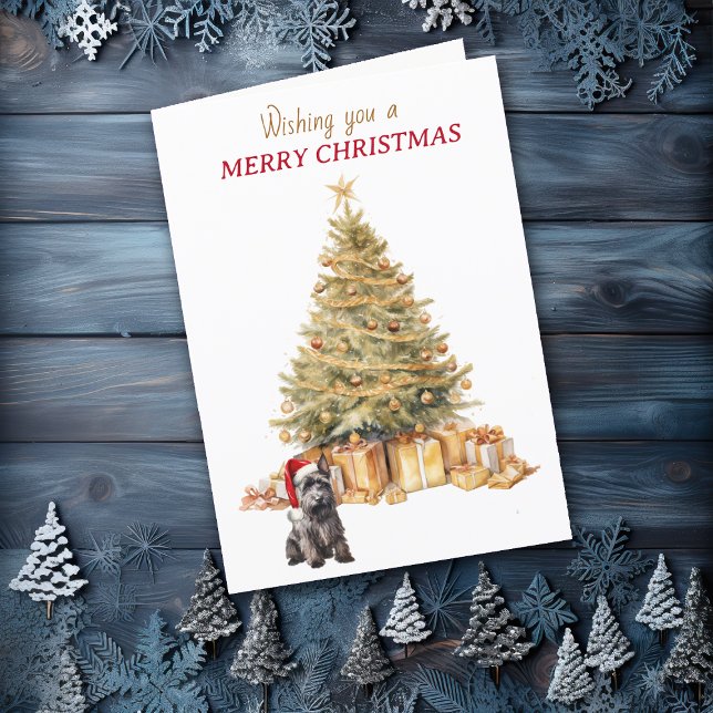 Tarjeta de Navidades de Perro Territorial Escocés  (Subido por el creador)