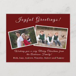 Tarjeta de Navidades de personalizable