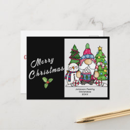 Tarjeta de Navidades de personalizable, Personaliz