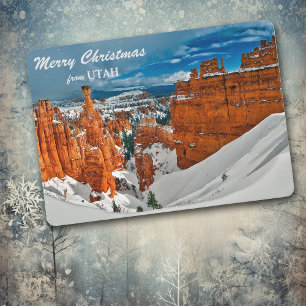 Tarjeta de Navidades de plantilla de fotos de Bryc