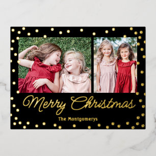 Tarjeta de Navidades de postales navideñas animada