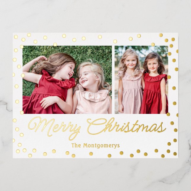 Tarjeta de Navidades de postales navideñas animada (Anverso)