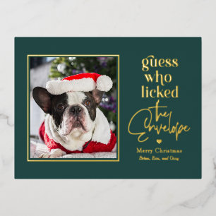 Tarjeta de Navidades de postales para vacaciones d