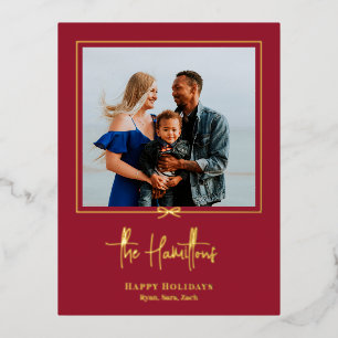 Tarjeta de Navidades de postales para vacaciones d