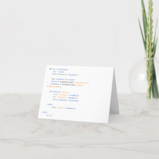 Tarjeta de Navidades de Python