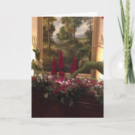 Tarjeta de Navidades de renos