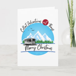 Tarjeta de Navidades de RV Recolectar aventuras