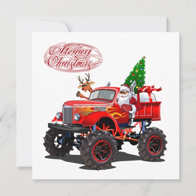tarjeta de Navidades de saludo de personalizado (Anverso)