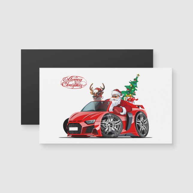 tarjeta de Navidades de saludo de personalizado (Anverso/Reverso)