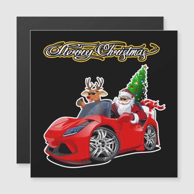 tarjeta de Navidades de saludo de personalizado (Anverso/Reverso)
