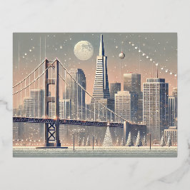 Tarjeta de Navidades de San Francisco | Puente Gol