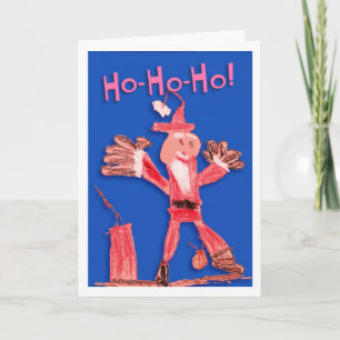 Tarjeta de Navidades de Santa
