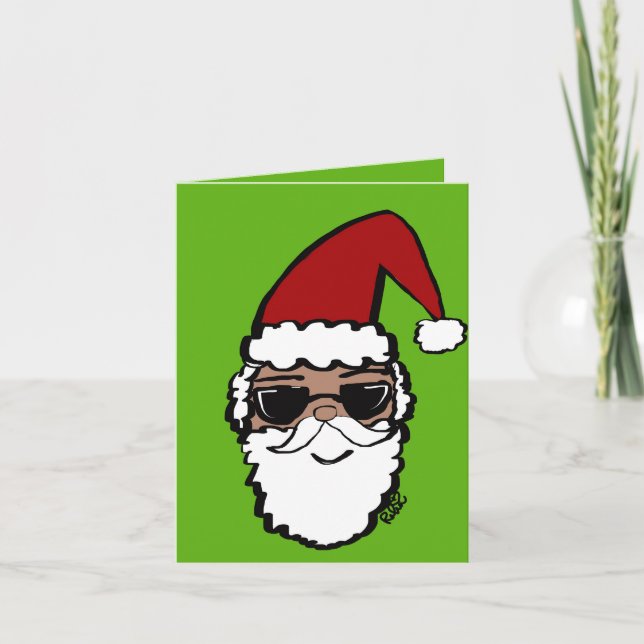 Tarjeta de Navidades de Santa Bro (Anverso)