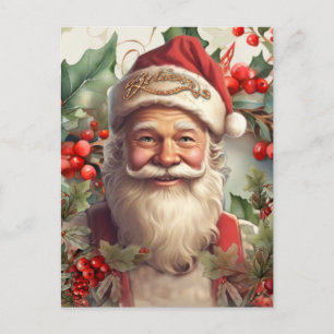 Tarjeta de Navidades de Santa Claus San Nicolás