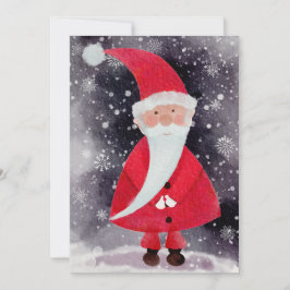 Tarjeta de Navidades de Santa Gnome