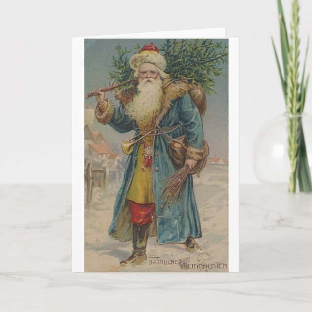 Tarjeta de Navidades de Santa María de Alemania de (Anverso)
