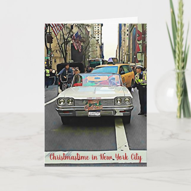 Tarjeta de Navidades de Santa Sede de Nueva York (Anverso)